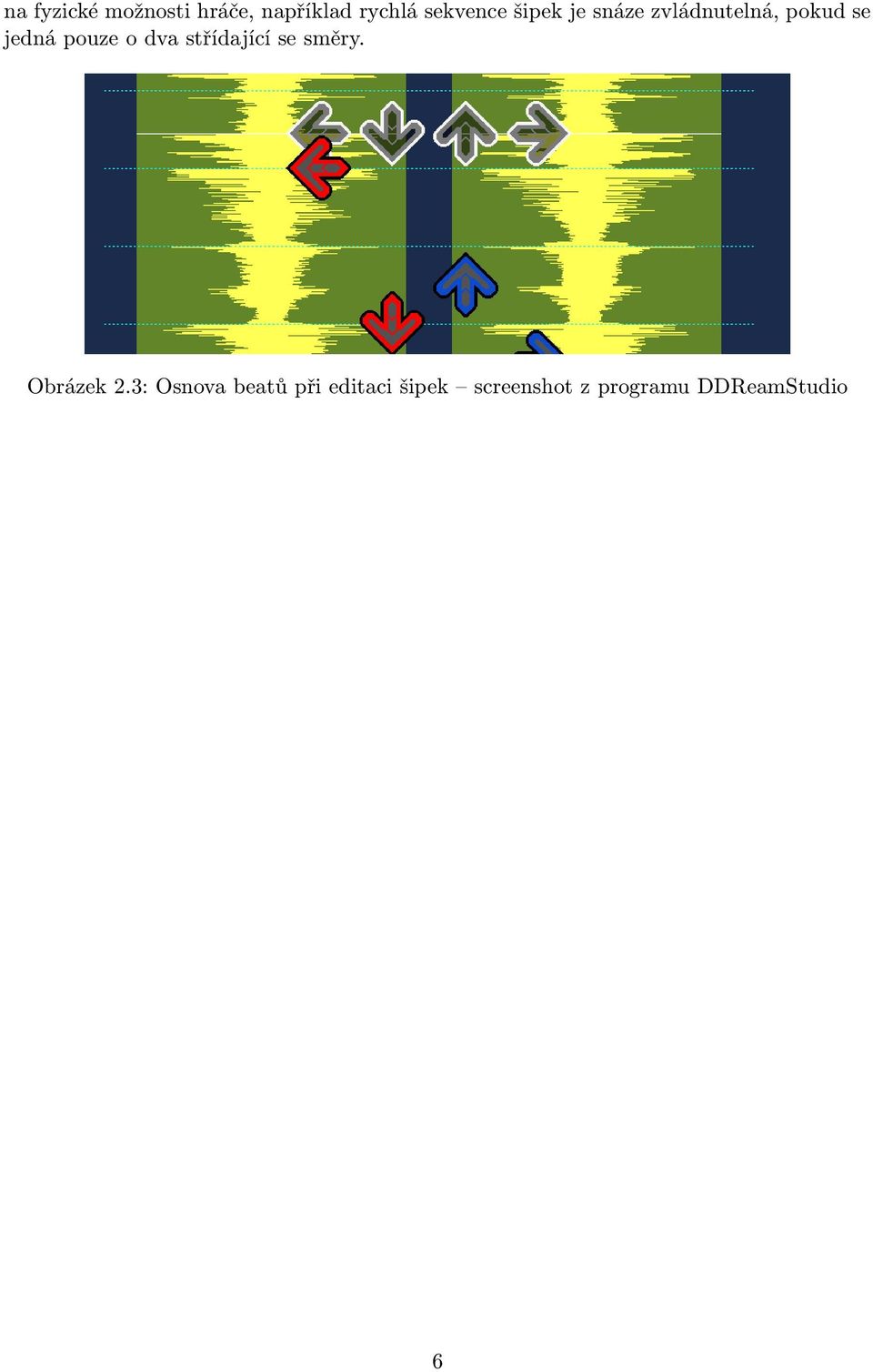 dva střídající se směry. Obrázek 2.