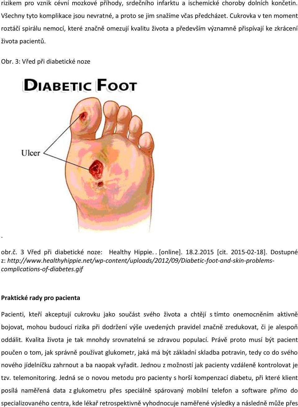 . [online]. 18.2.2015 [cit. 2015-02-18]. Dostupné z: http://www.healthyhippie.net/wp-content/uploads/2012/09/diabetic-foot-and-skin-problemscomplications-of-diabetes.