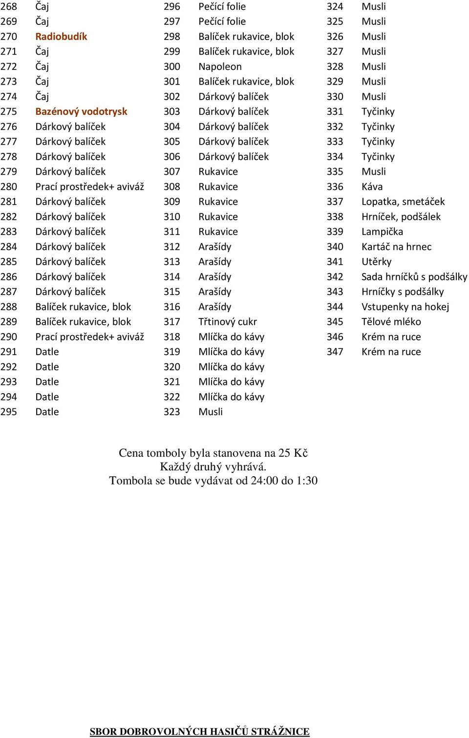 prostředek+ aviváž 291 Datle 292 Datle 293 Datle 294 Datle 295 Datle 296 Pečící folie 297 Pečící folie 298 Balíček rukavice, blok 299 Balíček rukavice, blok 300 Napoleon 301 Balíček rukavice, blok