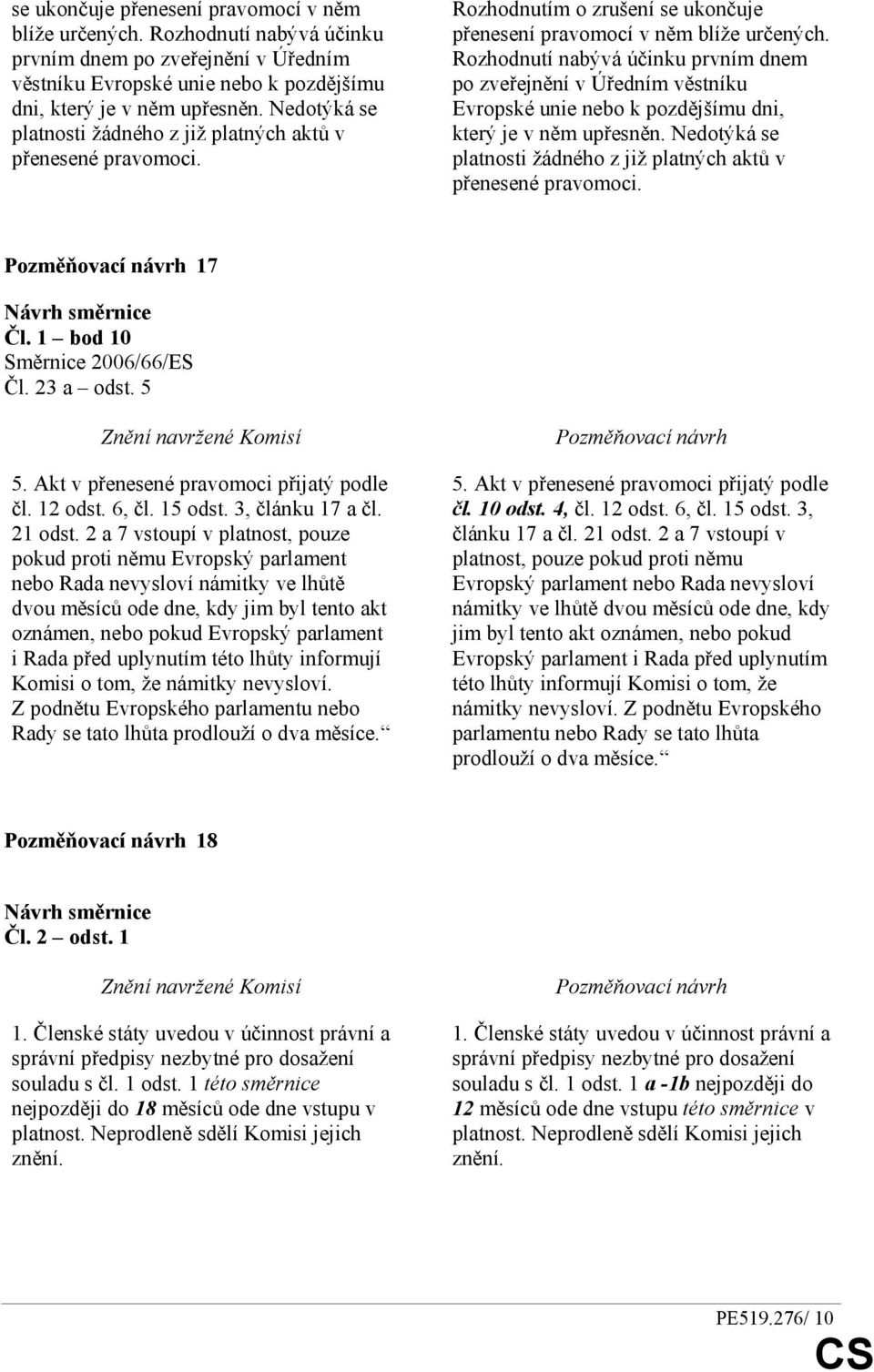 5 5. Akt v přenesené pravomoci přijatý podle čl. 12 odst. 6, čl. 15 odst. 3, článku 17 a čl. 21 odst.