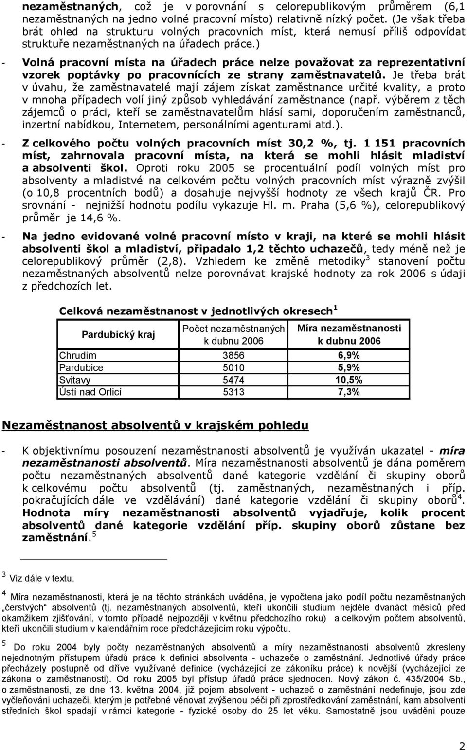 ) - Volná pracovní místa na úřadech práce nelze považovat za reprezentativní vzorek poptávky po pracovnících ze strany zaměstnavatelů.