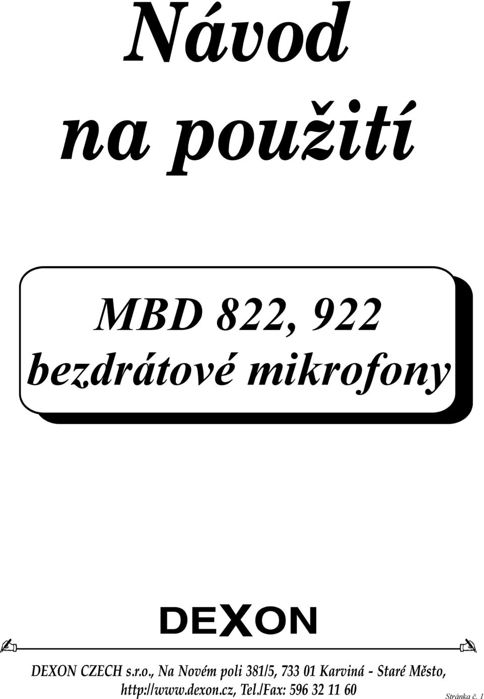 bezdrátové