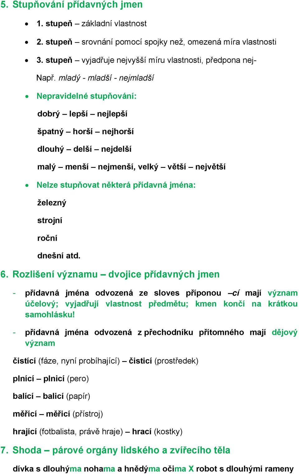 železný strojní roční dnešní atd. 6.