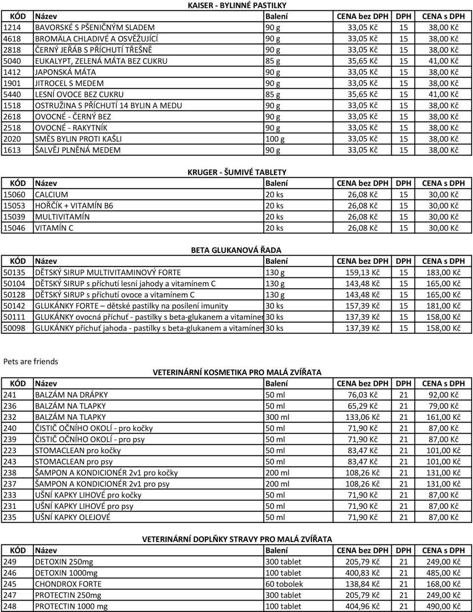 35,65 Kč 15 41,00 Kč 1518 OSTRUŽINA S PŘÍCHUTÍ 14 BYLIN A MEDU 90 g 33,05 Kč 15 38,00 Kč 2618 OVOCNÉ - ČERNÝ BEZ 90 g 33,05 Kč 15 38,00 Kč 2518 OVOCNÉ - RAKYTNÍK 90 g 33,05 Kč 15 38,00 Kč 2020 SMĚS