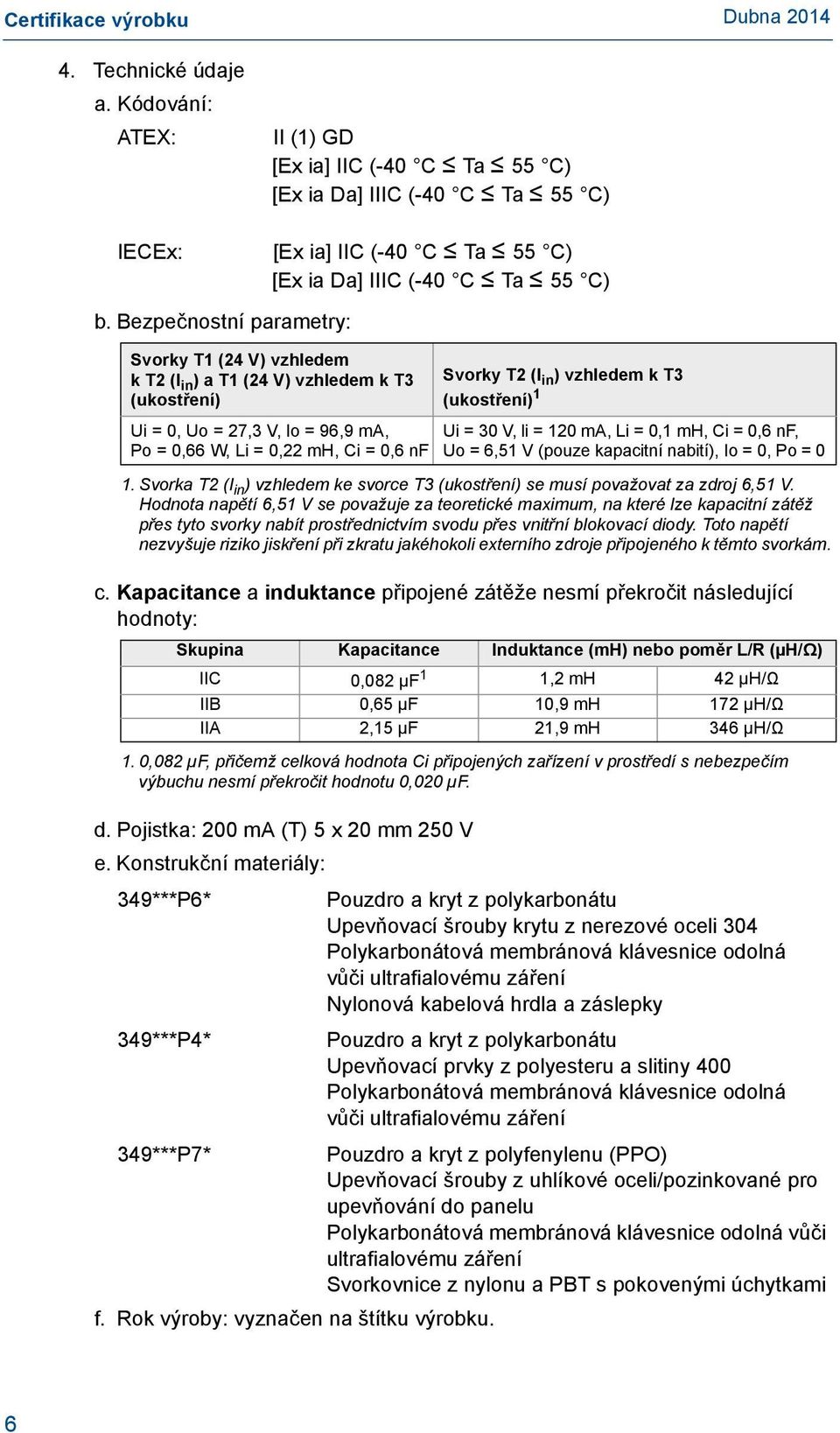 vzhledem k T3 (ukostření) 1 Ui = 30 V, li = 120 ma, Li = 0,1 mh, Ci = 0,6 nf, Uo = 6,51 V (pouze kapacitní nabití), Io = 0, Po = 0 1.