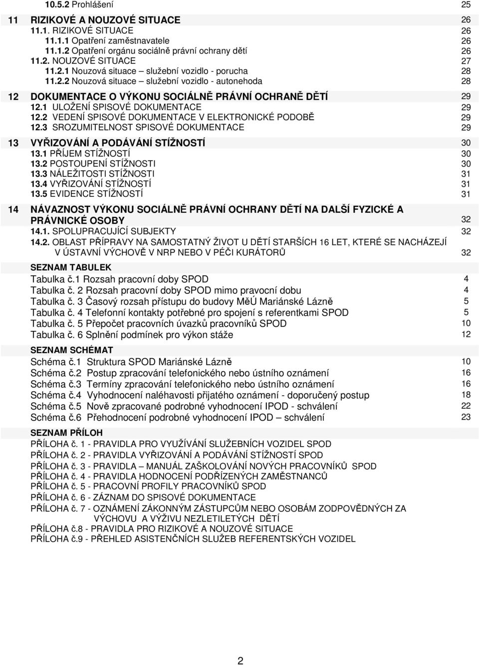 2 VEDENÍ SPISOVÉ DOKUMENTACE V ELEKTRONICKÉ PODOBĚ 29 12.3 SROZUMITELNOST SPISOVÉ DOKUMENTACE 29 13 VYŘIZOVÁNÍ A PODÁVÁNÍ STÍŽNOSTÍ 30 13.1 PŘÍJEM STÍŽNOSTÍ 30 13.2 POSTOUPENÍ STÍŽNOSTI 30 13.