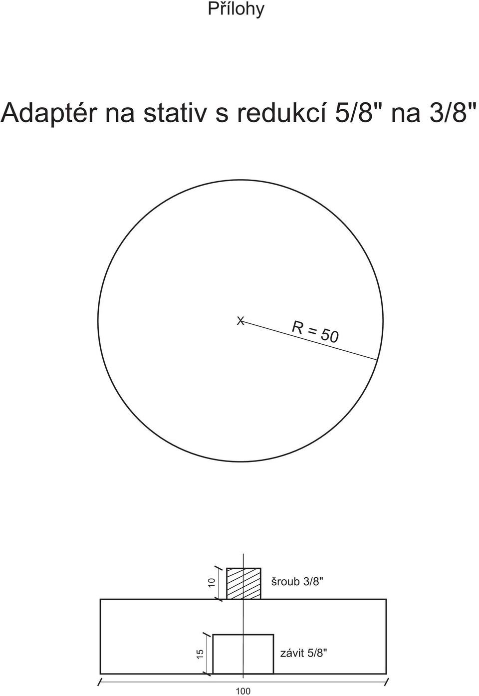 na 3/8" X R=50 10