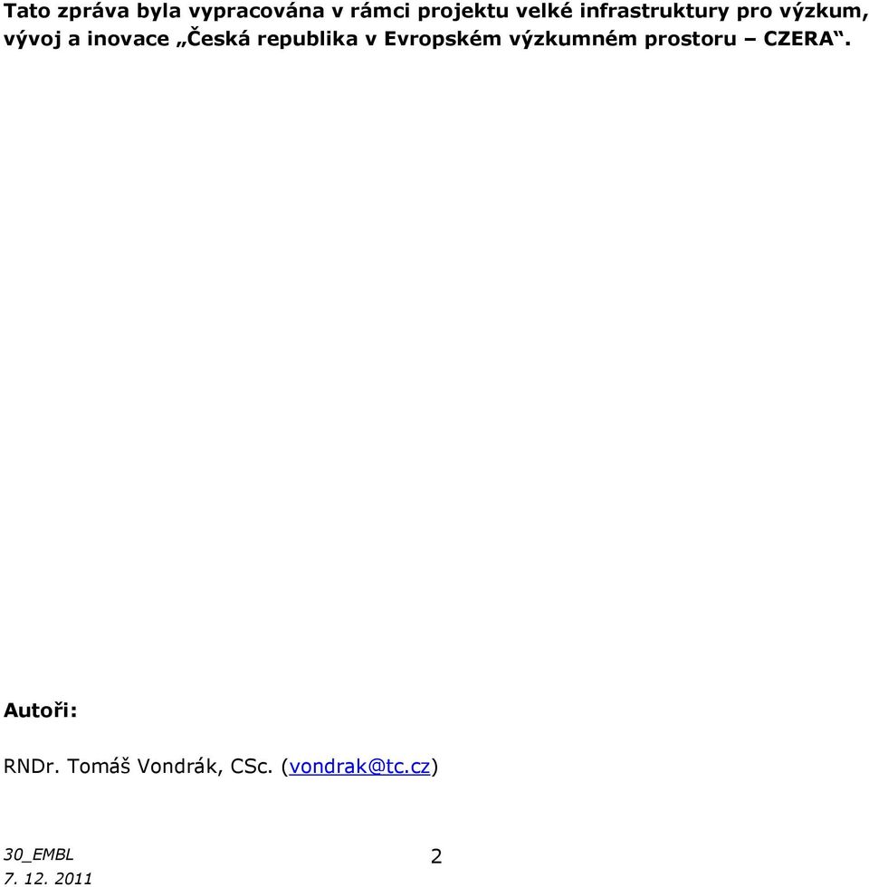 Česká republika v Evropském výzkumném prostoru