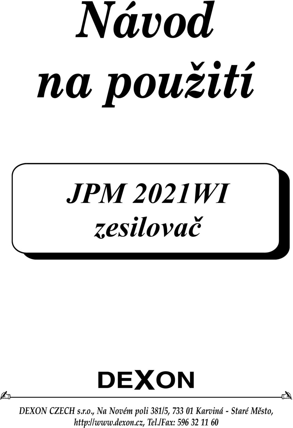 zesilovač