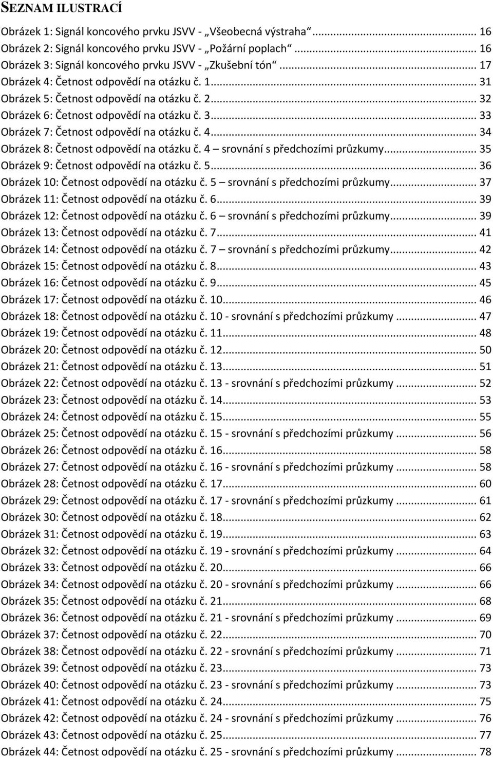 4 srovnání s předchozími průzkumy... 35 Obrázek 9: Četnost odpovědí na otázku č. 5... 36 Obrázek 10: Četnost odpovědí na otázku č. 5 srovnání s předchozími průzkumy.