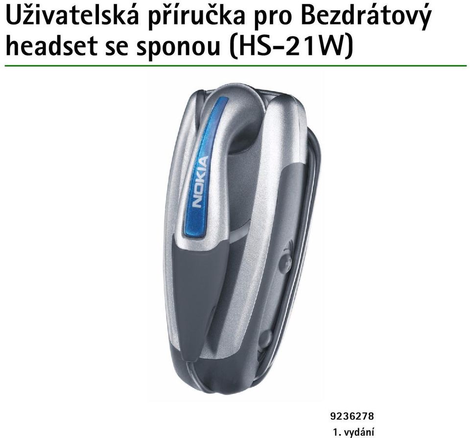 Bezdrátový headset