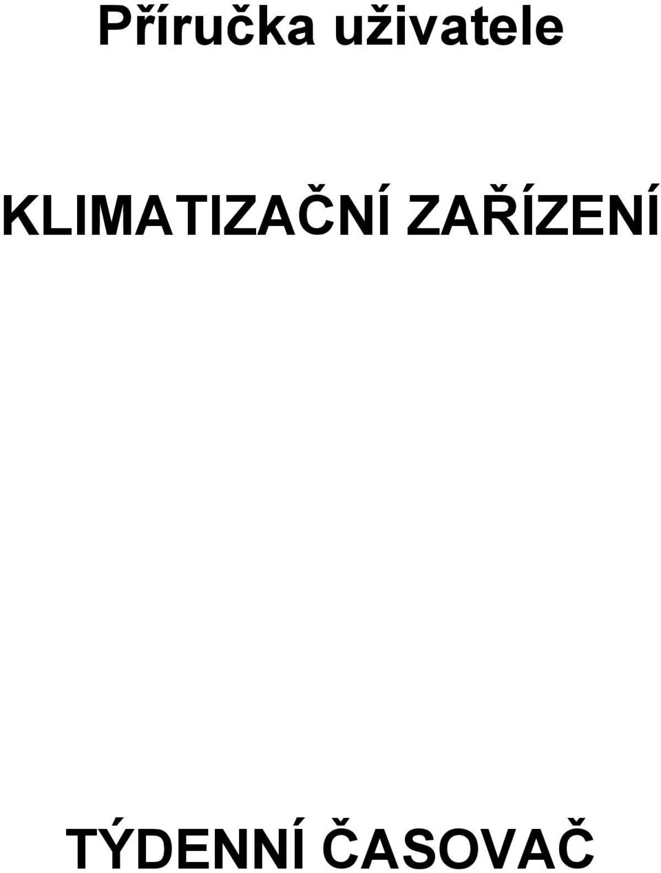 KLIMATIZAČNÍ