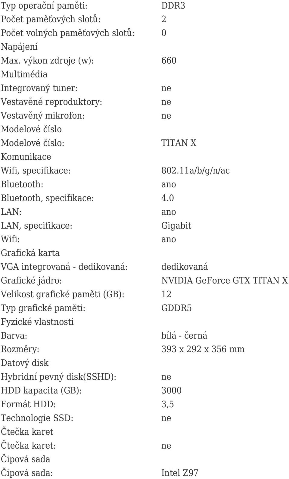 11a/b/g/n/ac Bluetooth: Bluetooth, specifikace: 4.