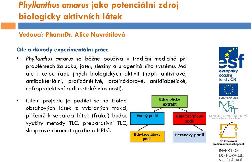 urogenitálního systému. Má ale i celou řadu jiných biologických aktivit (např.