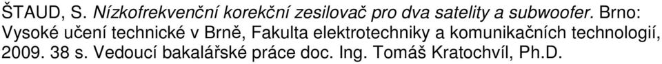 subwoofer.