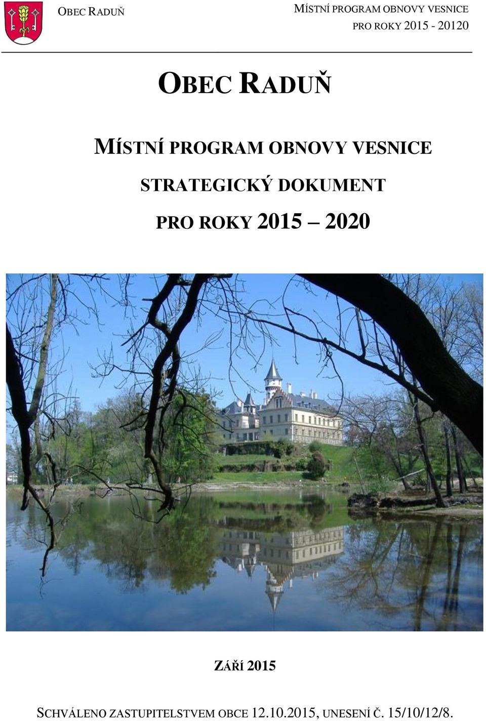 2020 ZÁŘÍ 2015 SCHVÁLENO