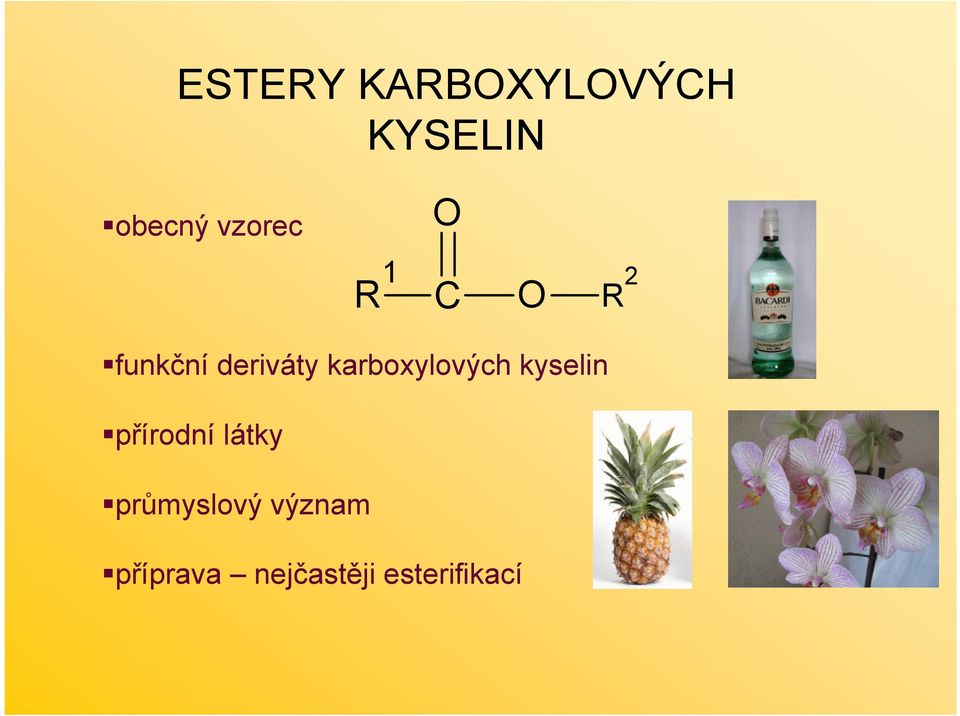 karboxylových kyselin přírodní látky