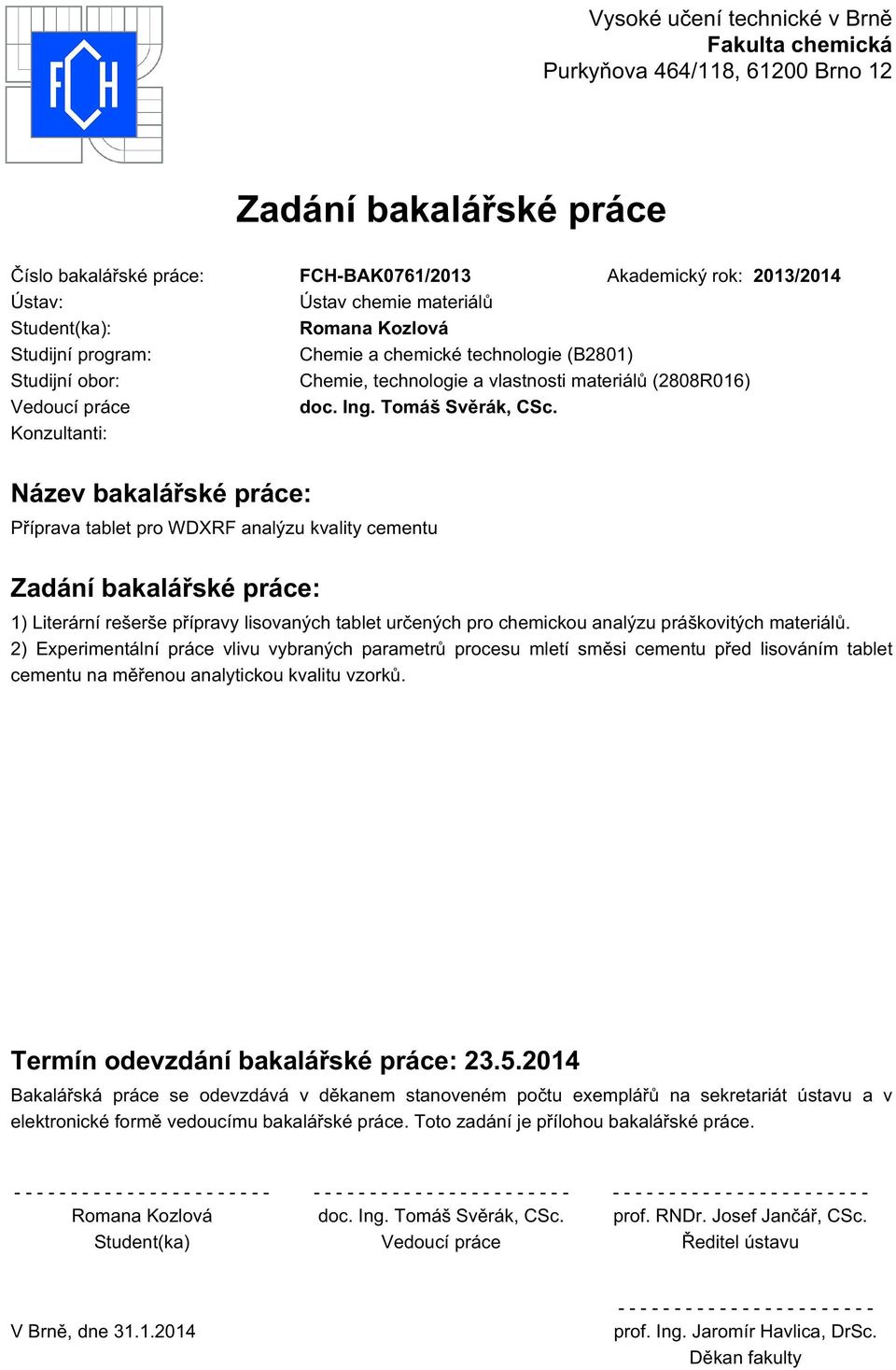 Tomáš Svěrák, CSc.