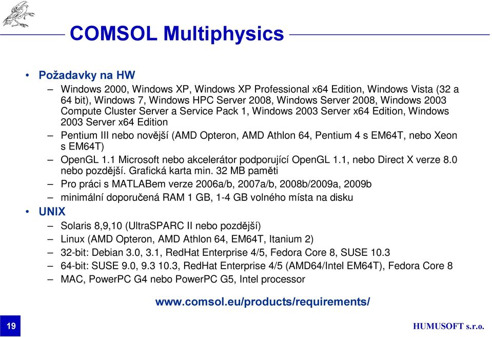 OpenGL 1.1 Microsoft nebo akcelerátor podporující OpenGL 1.1, nebo Direct X verze 8.0 nebo pozdější. Grafická karta min.