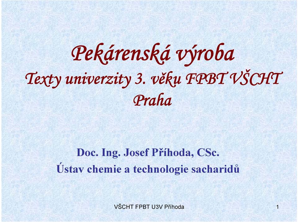 Josef Příhoda, CSc.