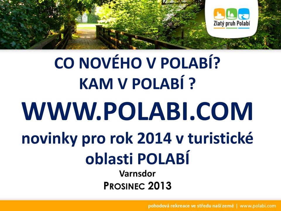 COM novinky pro rok 2014 v