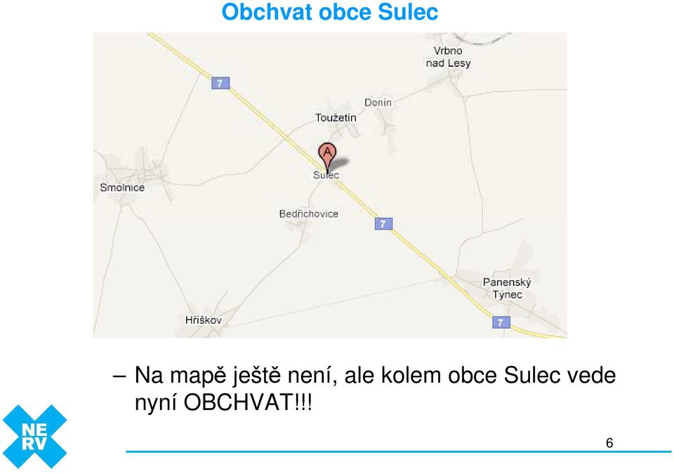 ale kolem obce Sulec