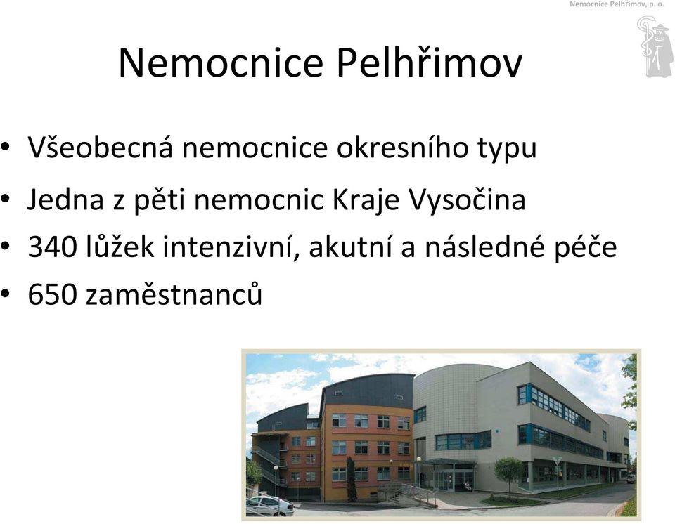 nemocnic Kraje Vysočina 340 lůžek