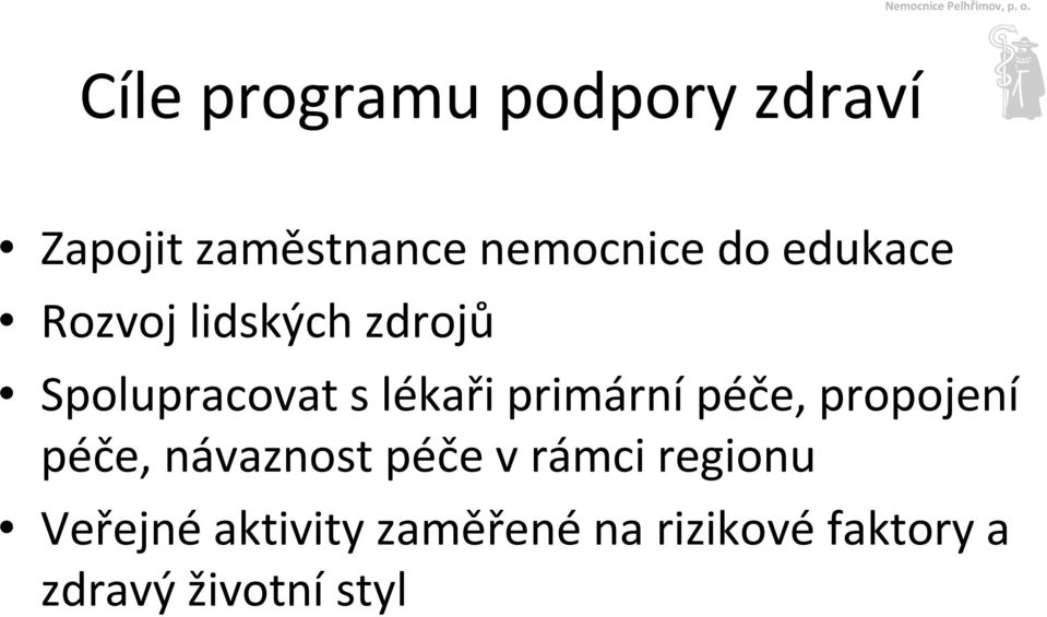 primární péče, propojení péče, návaznost péče v rámci