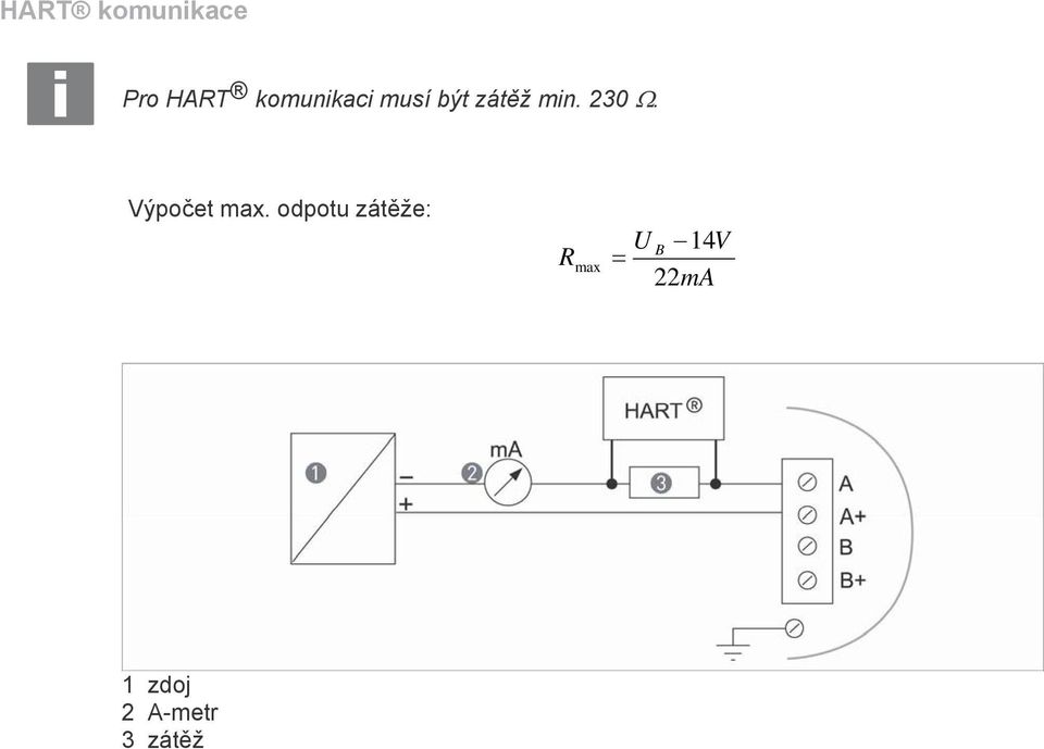 230 Ω. Výpočet max.