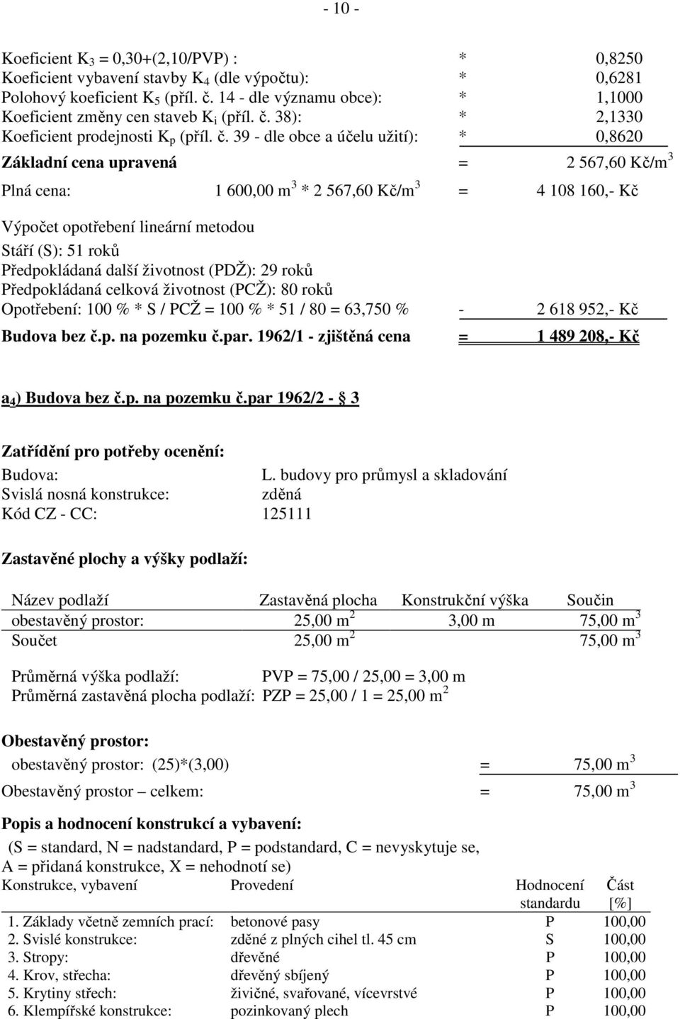 38): * 2,1330 Koeficient prodejnosti K p (příl. č.