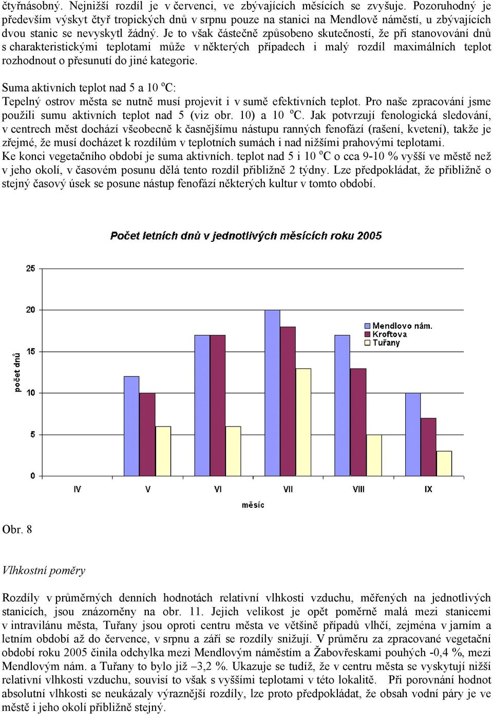 Je to však částečně způsobeno skutečností, že při stanovování dnů s charakteristickými teplotami může v některých případech i malý rozdíl maximálních teplot rozhodnout o přesunutí do jiné kategorie.