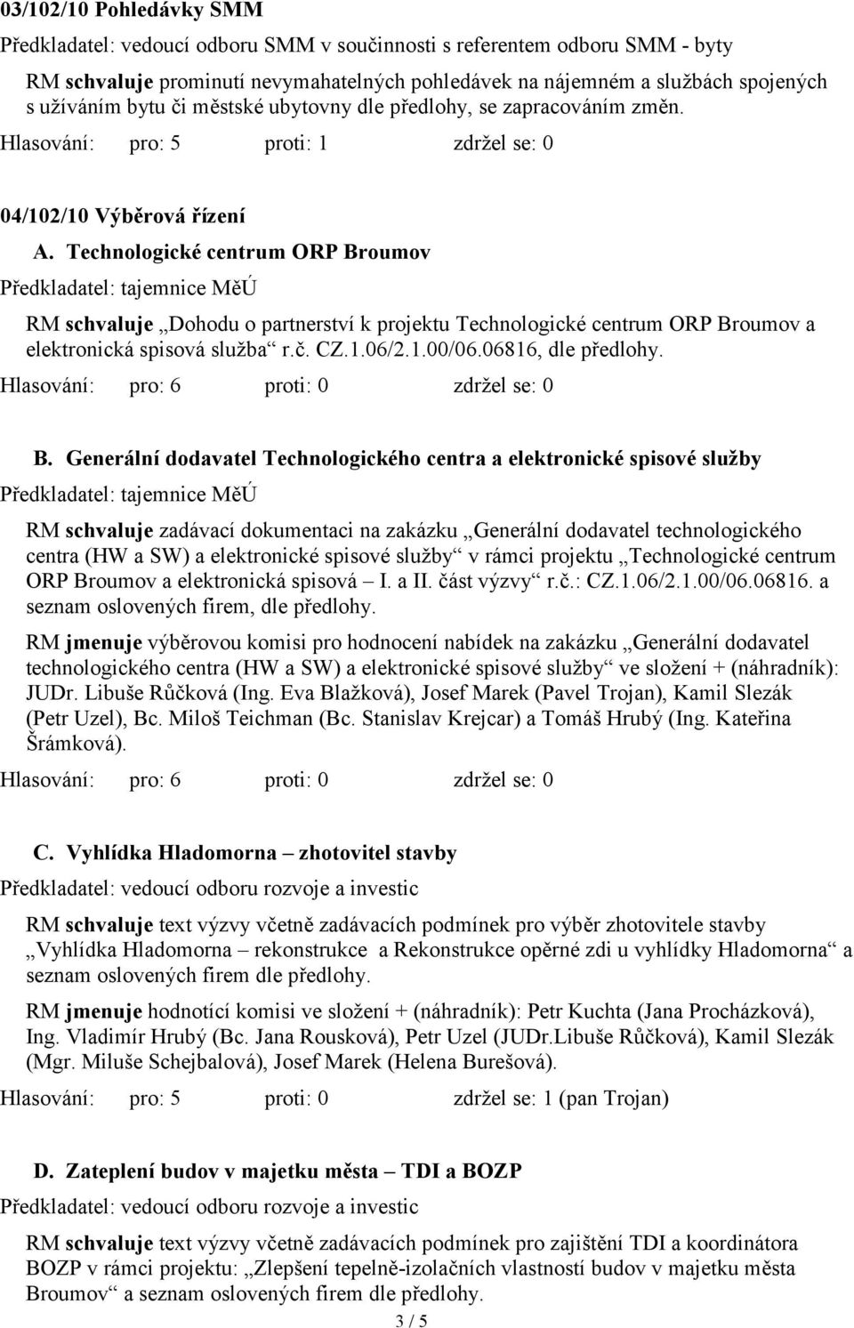 Technologické centrum ORP Br