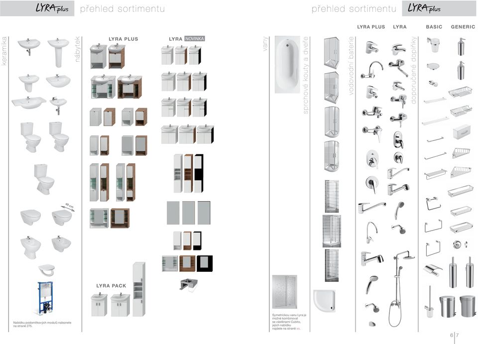 cm lyra pack Nabídku podomítkových modulů naleznete na straně 275.