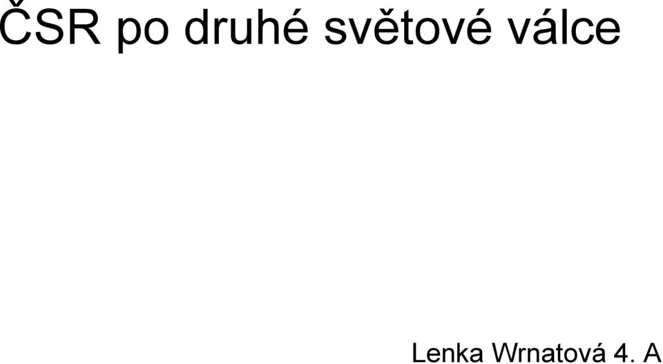 světové