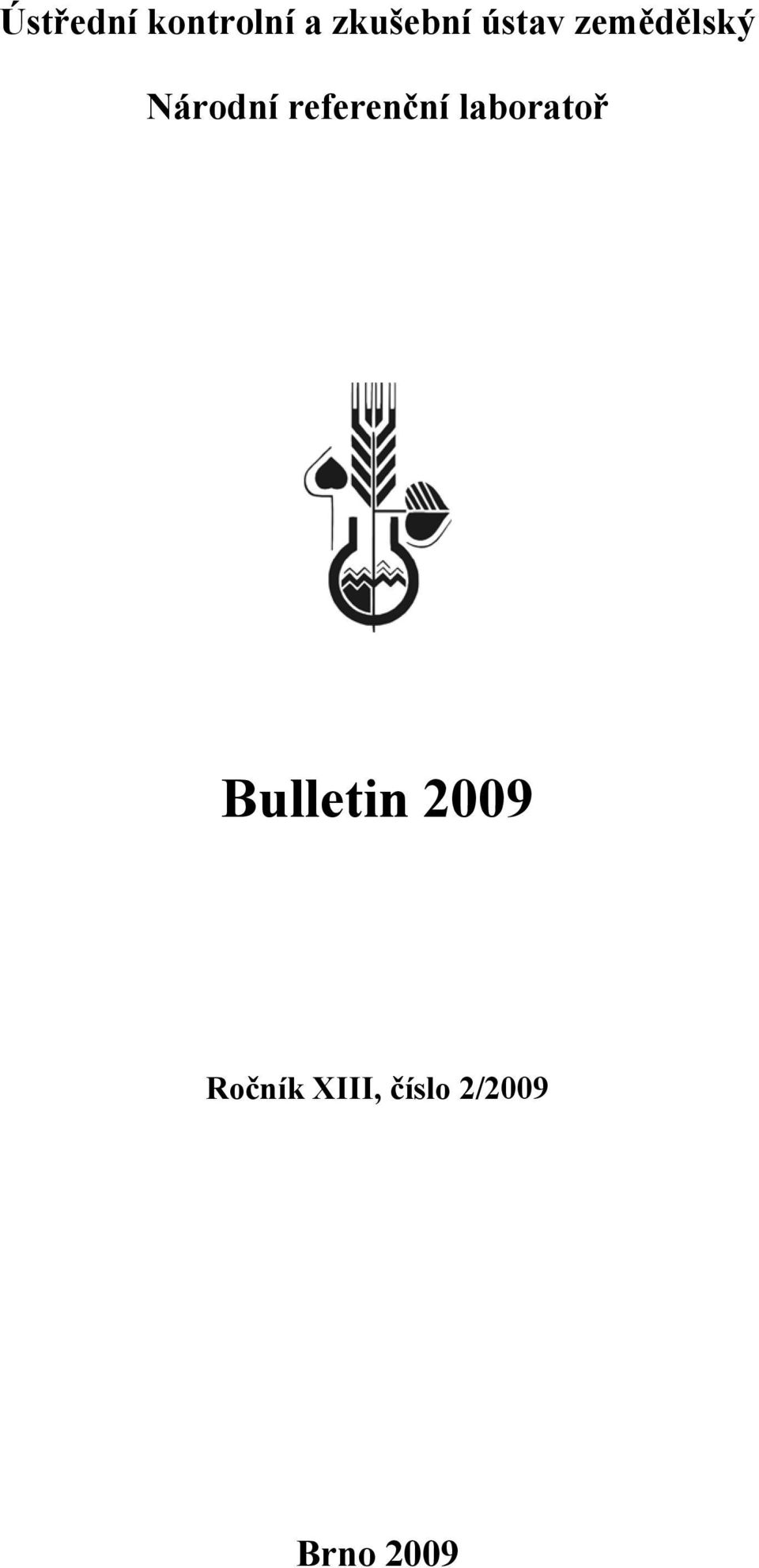 referenční laboratoř Bulletin