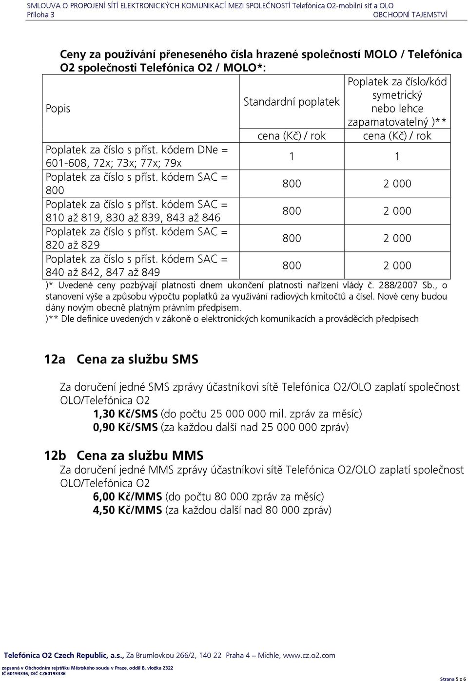 kódem DNe = 601-608, 72; 73; 77; 79 1 1 800 810 až 819, 830 až 839, 843 až 846 820 až 829 840 až 842, 847 až 849 )* Uvedené ceny pozbývají platnosti dnem ukončení platnosti nařízení vlády č.