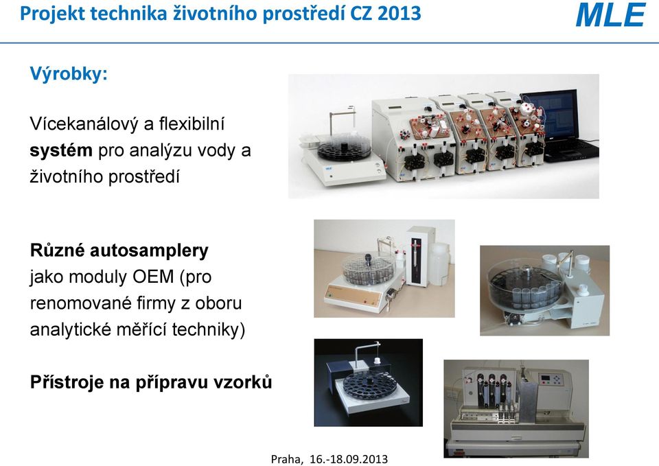 autosamplery jako moduly OEM (pro renomované firmy