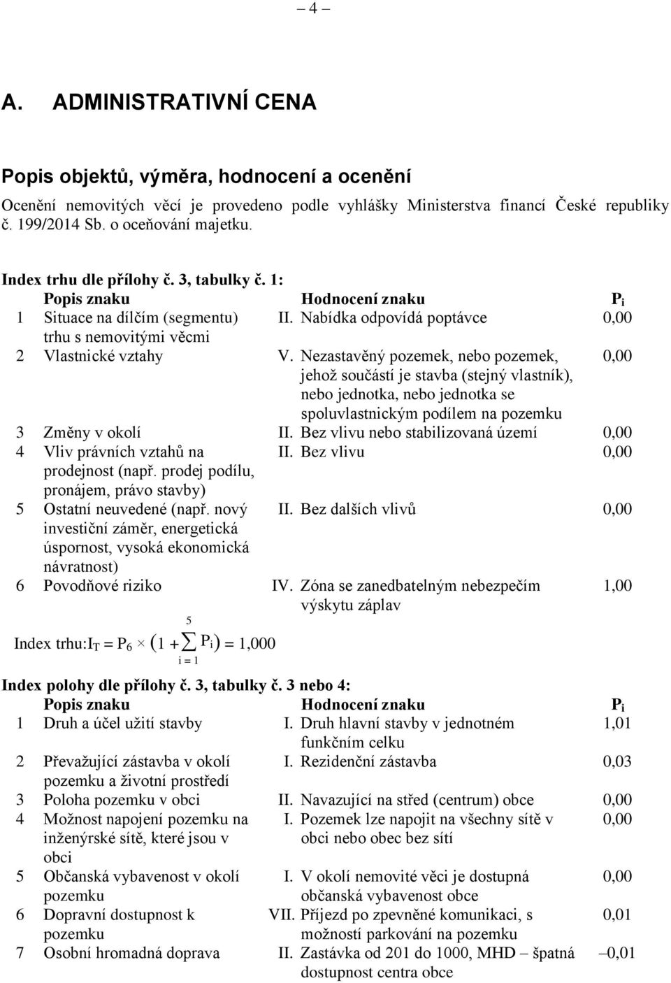 Nezastavěný pozemek, nebo pozemek, 0,00 jehož součástí je stavba (stejný vlastník), nebo jednotka, nebo jednotka se spoluvlastnickým podílem na pozemku 3 Změny v okolí II.