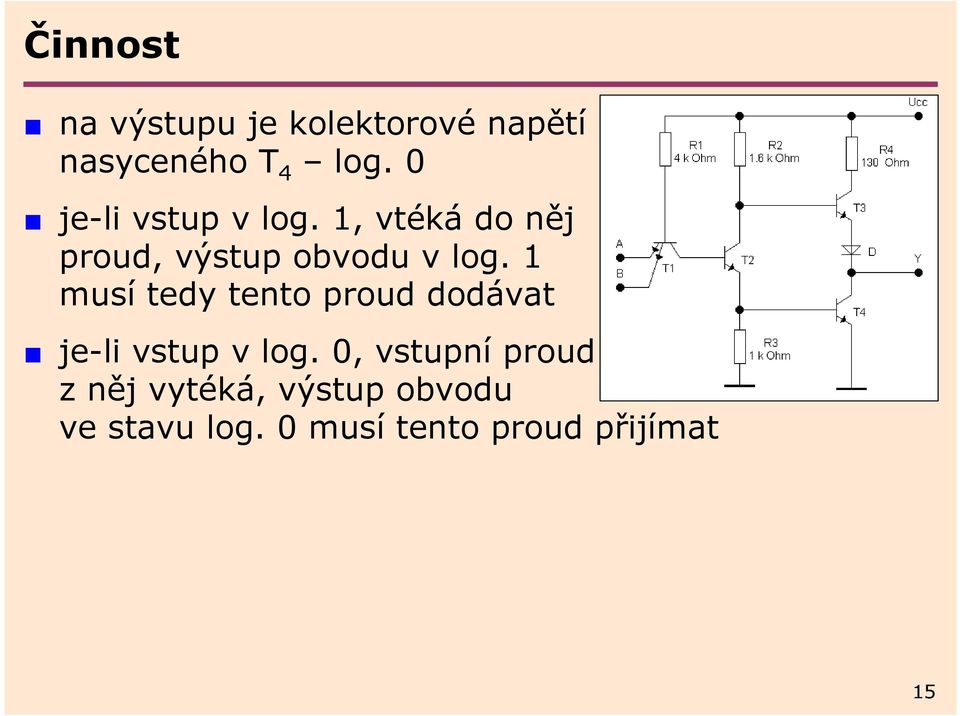 musí tedy tento proud dodávat je-li vstup v log.