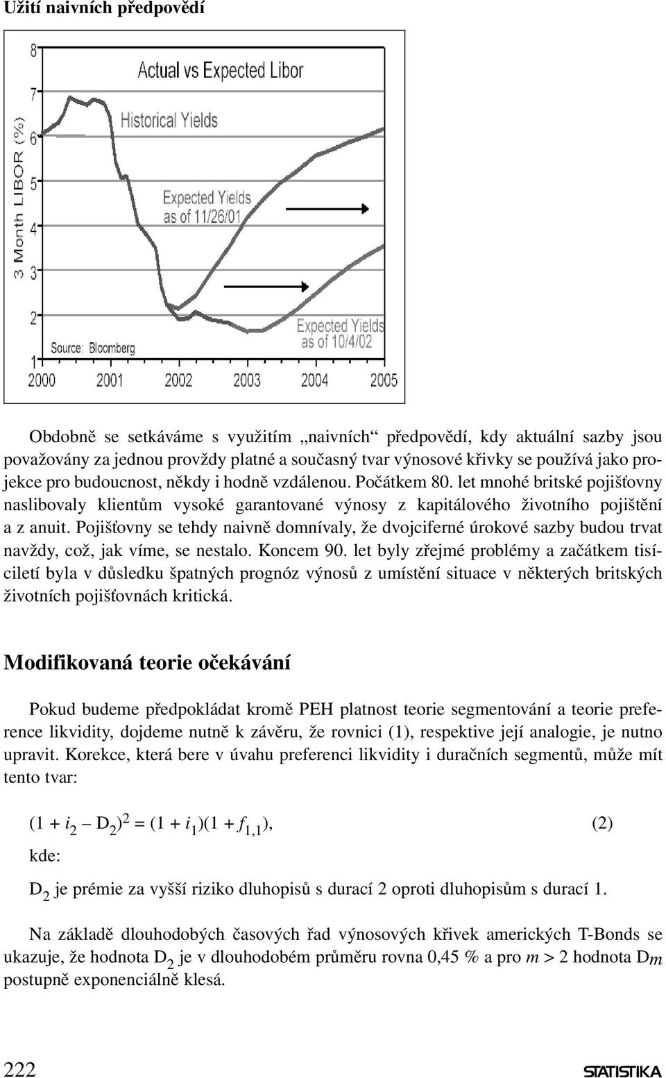 Pojišťovny se tehdy naivně domnívaly, že dvojciferné úrokové sazby budou trvat navždy, což, jak víme, se nestalo. Koncem 90.