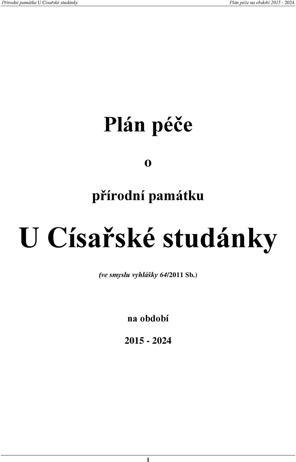 studánky (ve smyslu