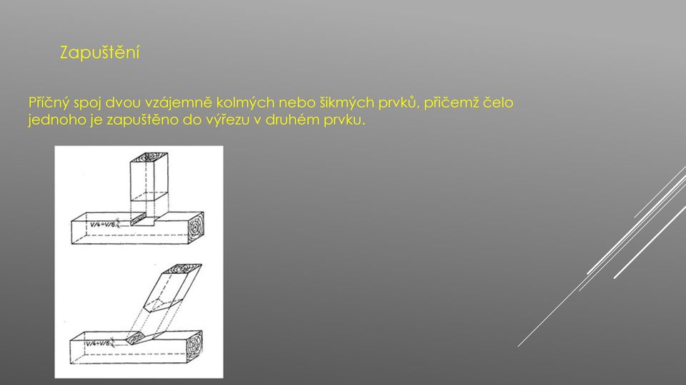 prvků, přičemž čelo jednoho je