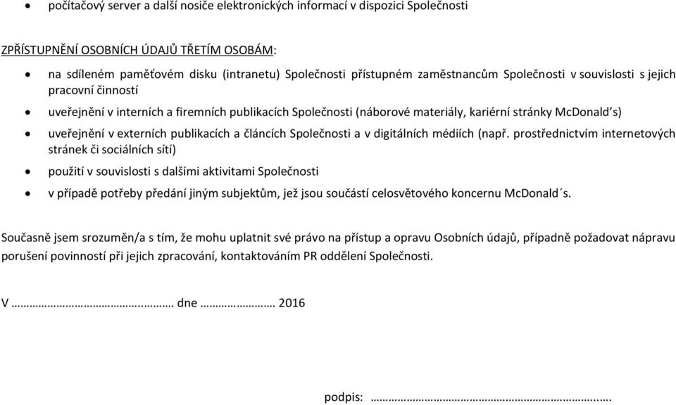 publikacích a článcích Společnosti a v digitálních médiích (např.