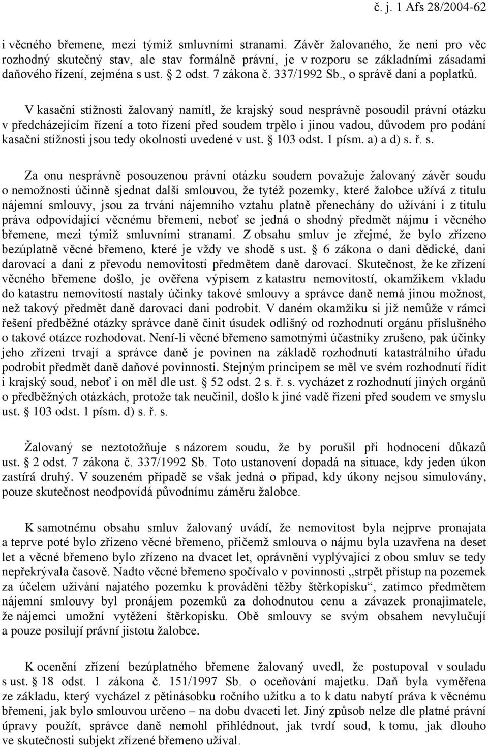 , o správě daní a poplatků.