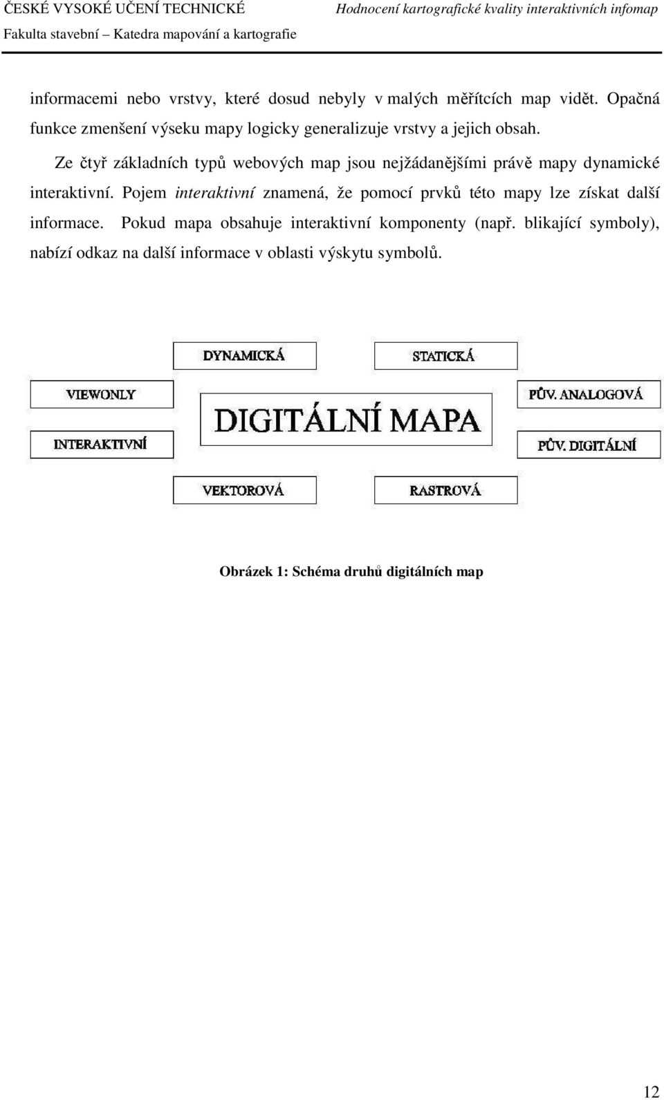 Ze čtyř základních typů webových map jsou nejžádanějšími právě mapy dynamické interaktivní.