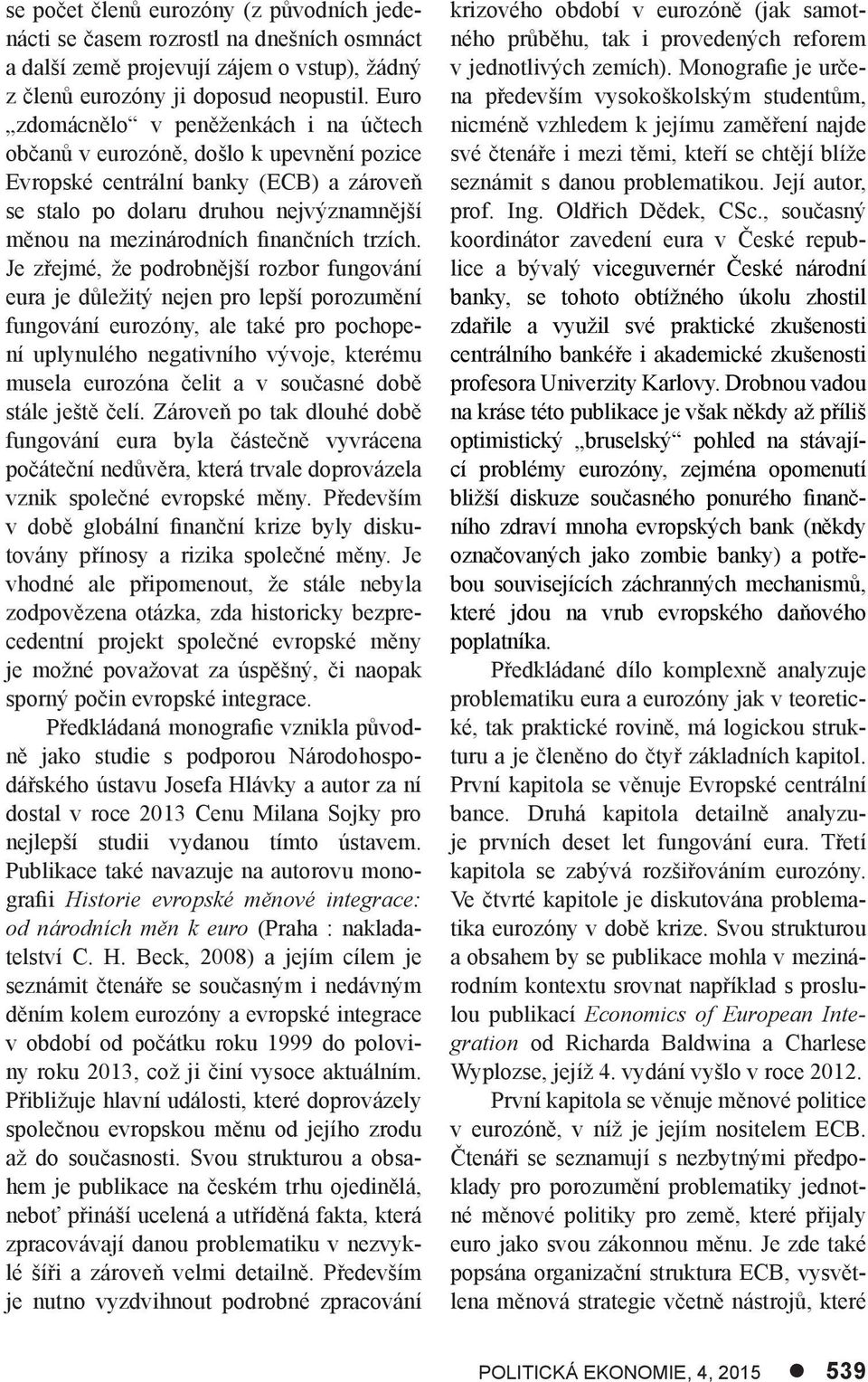 finančních trzích.