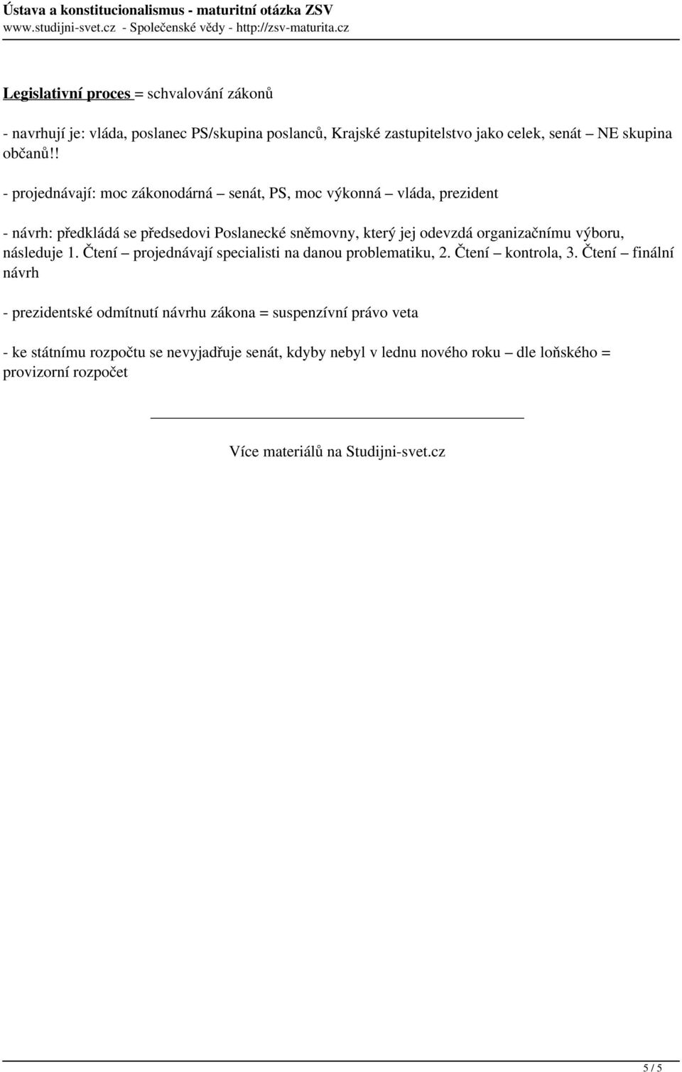 celek, senát NE skupina občanů!