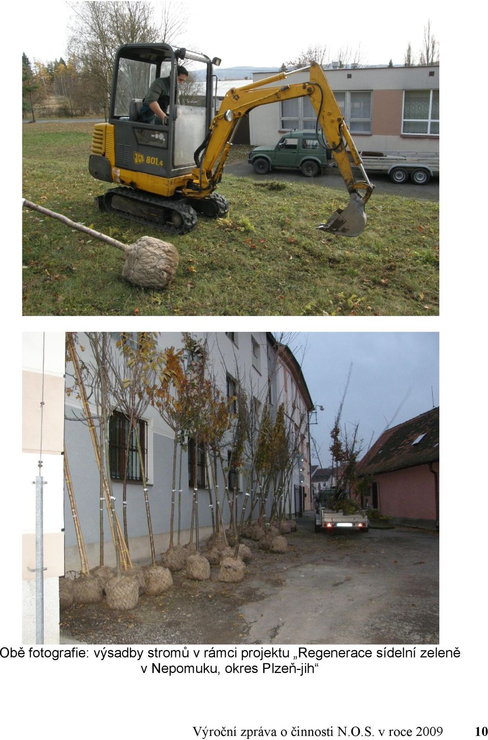 zeleně v Nepomuku, okres Plzeň-jih
