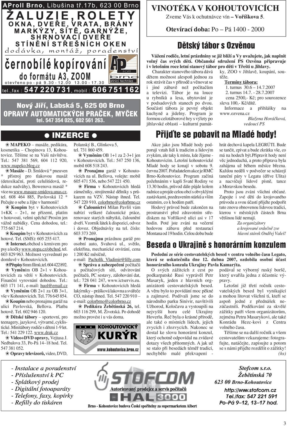mídová * pneuven * pfiístroj pro tlakovou masáï (detoxikaãní, proti celulitidová, redukce nadváhy), Bowenova masáï * více na www.masaze-smidova.unas.cz, tel.