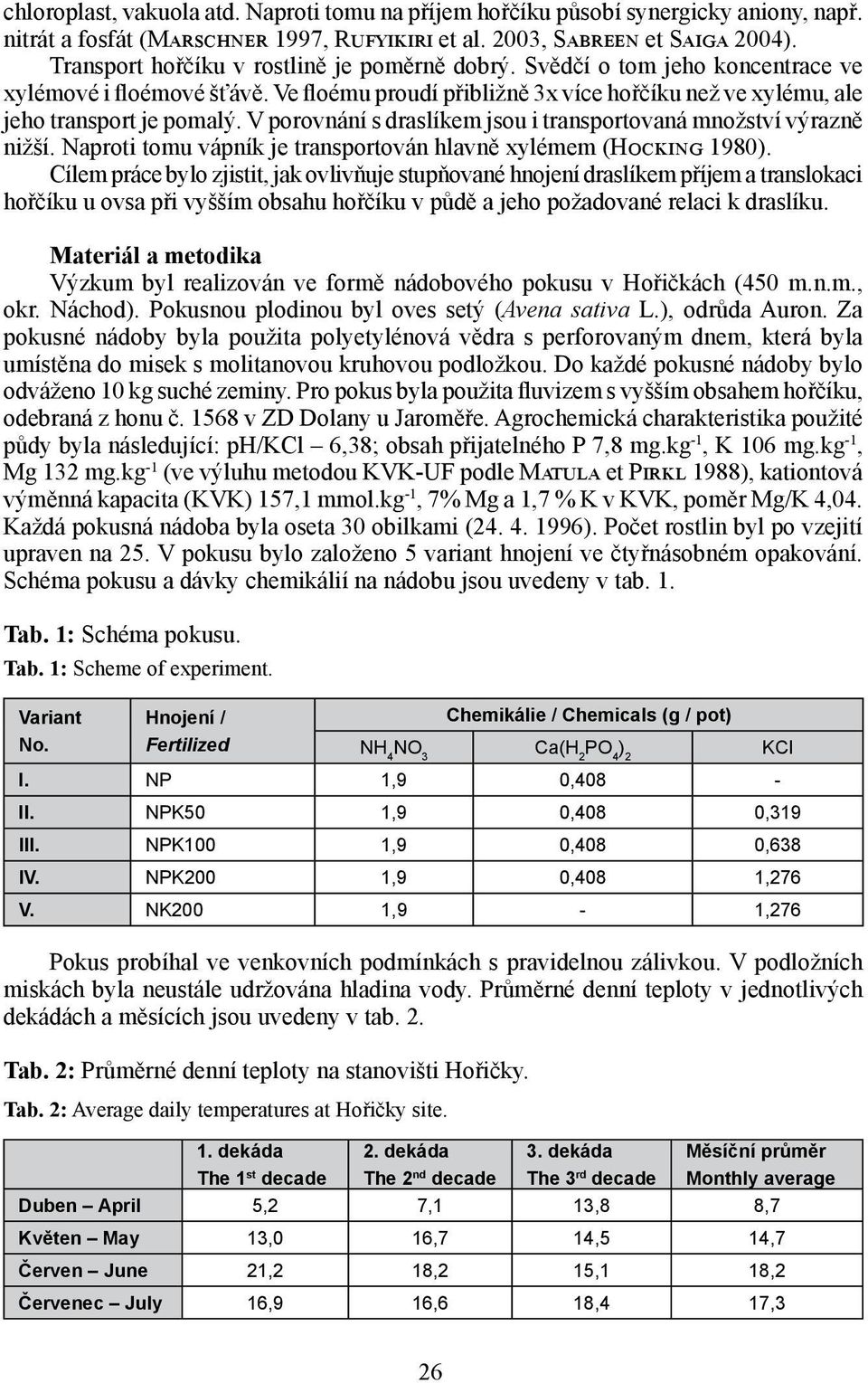 V porovnání s draslíkem jsou i transportovaná množství výrazně nižší. Naproti tomu vápník je transportován hlavně xylémem (Hocking 1980).